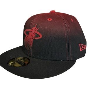 Miami Heat NEW ERA 59FIFTY Fitted Cap - Sz. 7 3/8